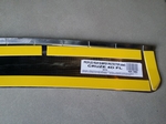 Накладка на задний бампер с загибом Chevrolet Cruze Sedan (2013-) (ALU-FROST) нерж.сталь partID:356qe