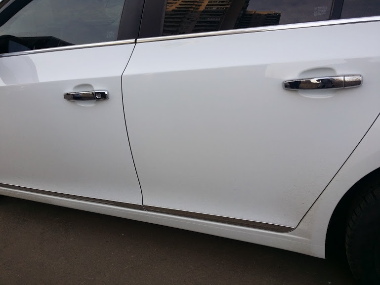 Молдинги дверей хромированные Chevrolet Cruze partID:380gt 012610T