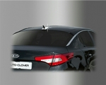 Накладка над номером на крышку багажника нержавейка Hyundai Elantra 2011 по н.в.