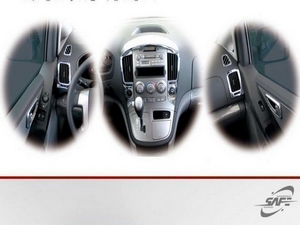Молдинги интерьера хром Hyundai Grand Starex H1 2007 по н.в. - Автоаксессуары и тюнинг