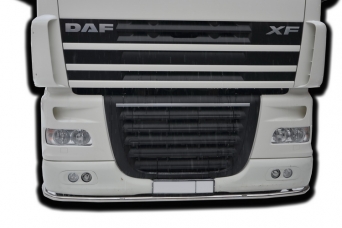 Защита переднего бампера DAF XF105 2005-2015 нержавеющая сталь